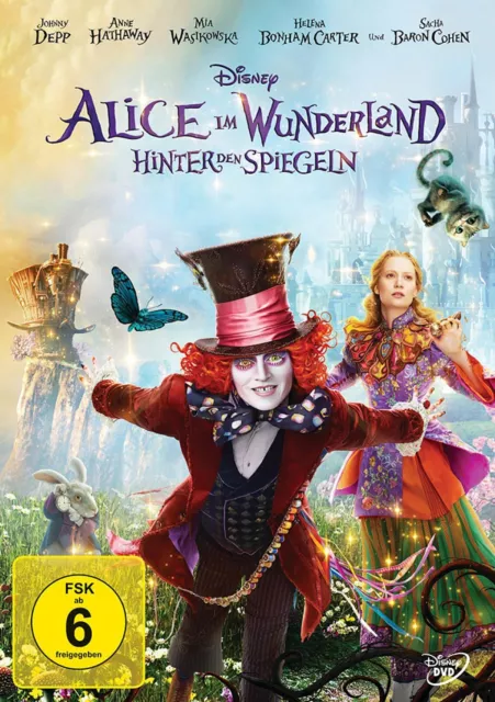 Alice im Wunderland : Hinter den Spiegeln (Walt Disney) # DVD-NEU