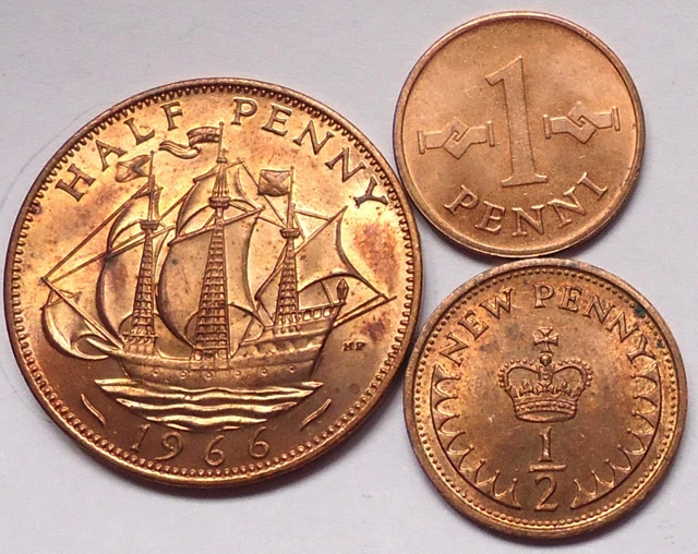 World Coins Lot Of 3, See Pics  0.99 Cents Auction & Free Shipping    (# 105)