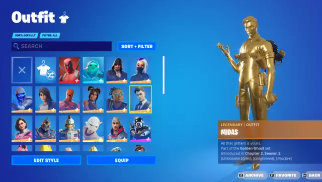 Season 1 OG Fortnite AC +700 Items + Save The World AC