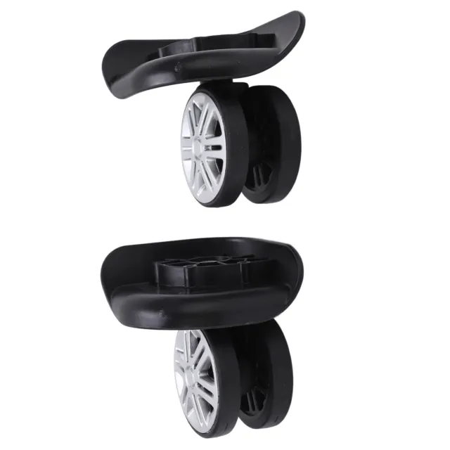 (01)1 Pair Luggage Replacement Wheels Mute Suitcase Luggage Caster Wheels ETZ