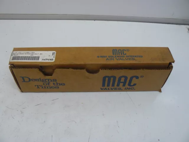 Mac Valves 811C-Pm-111Aa-193 Solenoid Valve With Pme-111Aaaa New