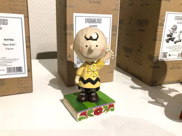 Jim Shore Charlie Brown Enesco OVP Peanuts