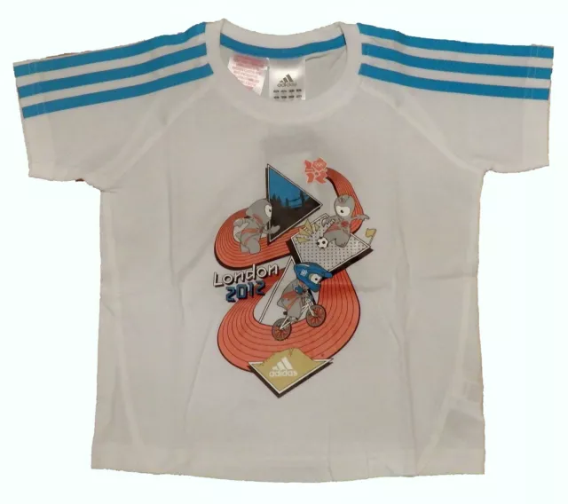 adidas Kinder T-shirt Mascot Tee Gr 92 98 110 NEU