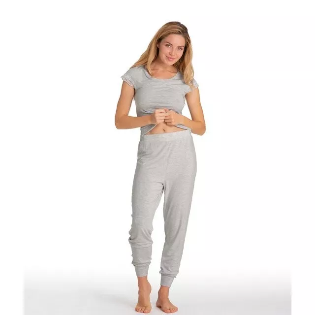 Misty Short Sleeve Pyjamas gray Size 10