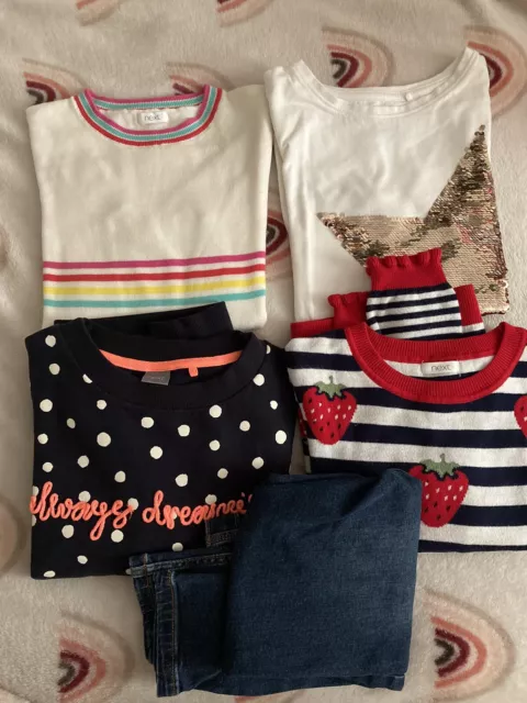 Girls clothing bundle from Next age 9-10 years vgc, jumpers, jeans,tshirt