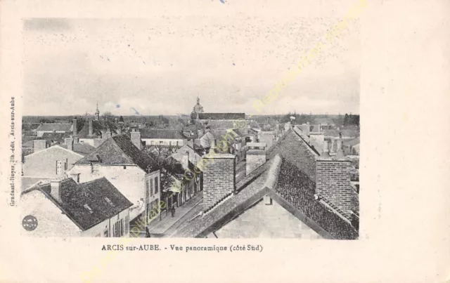 CPA 10700 Arcis On Dawn View Panoramic Edit Gradassi Royer ca1939