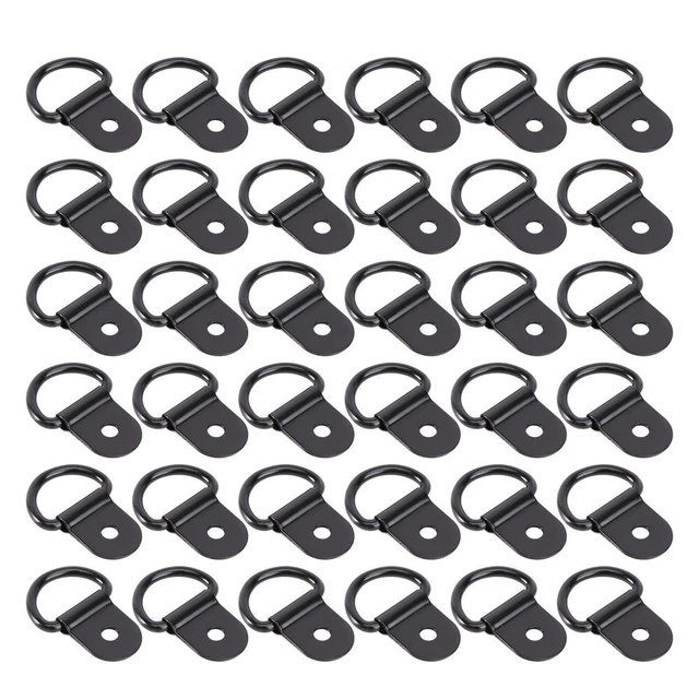 30 Pcs Photo Wall Hook Black Metal Hangers Photo Ornament Frames Photo Frame
