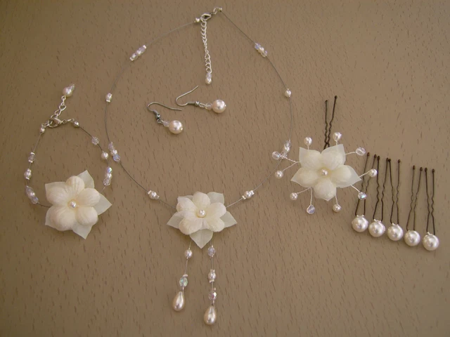 ACCESSOIRE CHEVEUX PEIGNE robe d Mariée/Mariage Perles Beige clair/Violet/ Parme EUR 25,00 - FR