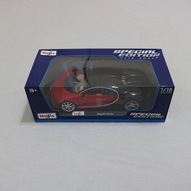 MAISTO BUGATTI CHIRON Special Edition 1:18 Scale Diecast Metal Car New