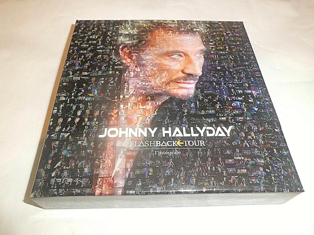 CD JOHNNY HALLYDAY Flashback Tour L'integrale / 56 Titres Coffret 3 Cd