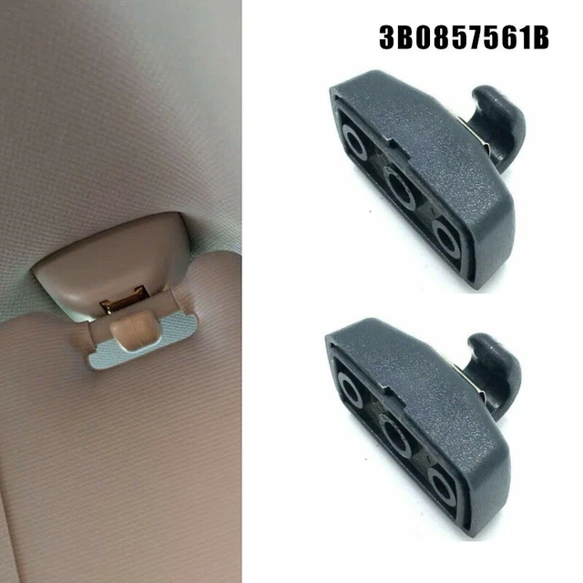 SUN VISOR HOOK Clip Bracket For Vw Golf Caddy Passat Polo Transporter