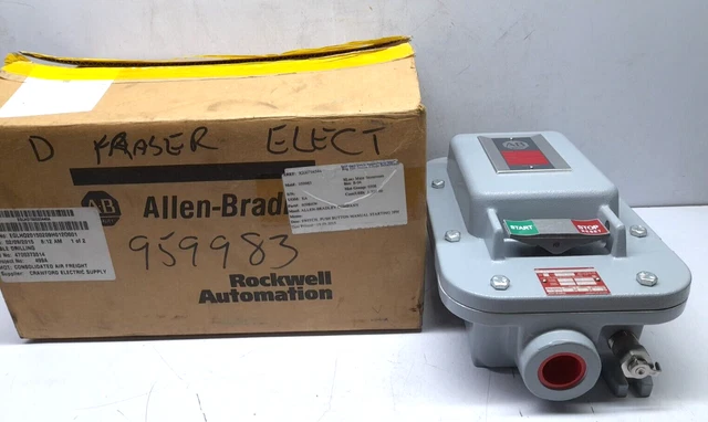 Allen Bradley 609-BHW Serie A Manuale Starter Nema Misura 1 609BHW