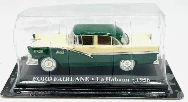 EBOND Modellino Taxi Ford Fairlane - La Habana - 1956 - Die Cast - 1:43 - 0536