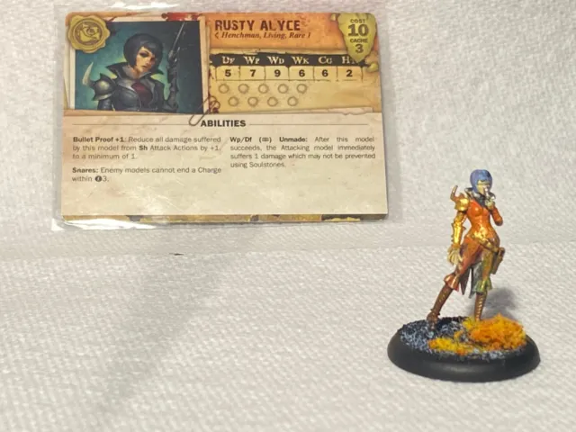 Malifaux - Rusty Alyce PAINTED