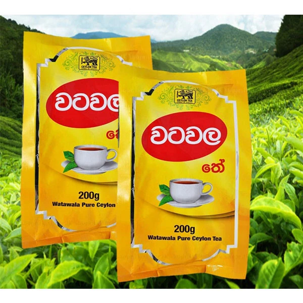 CEYLON TEA SRI Lanka Natural Organic Pure Black Watawala Kahata Tea