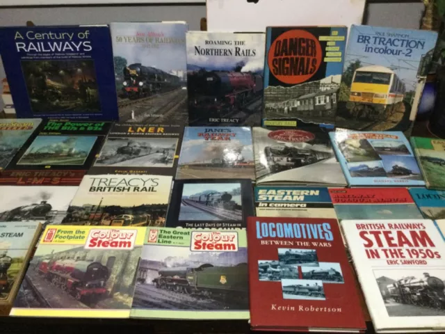 Trains / Railway Books Bundle x28 Ian Allan, Locomotives, Steam, LNER etc