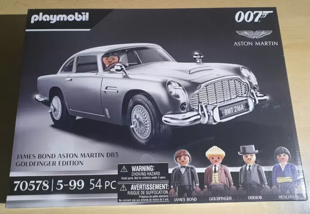 PLAYMOBIL James Bond Aston Martin DB5 - Goldfinger Edition (70578)