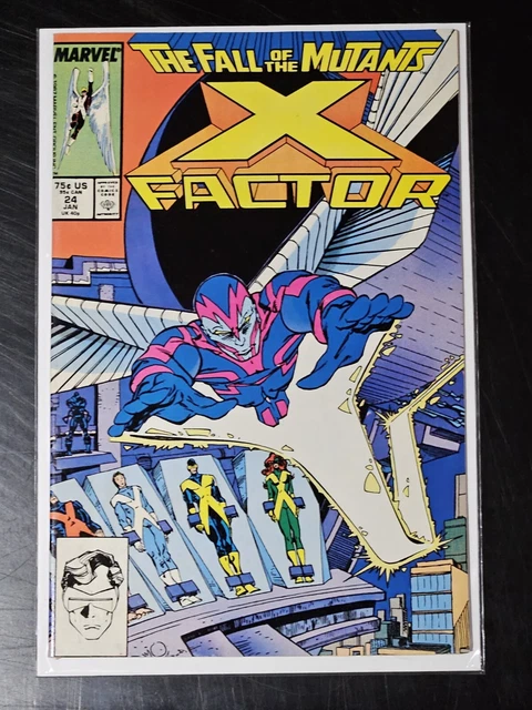 X Factor #24 VF/NM 1st Arch Angel The Fall Of The Mutants Marvel Comics 1988 KEY