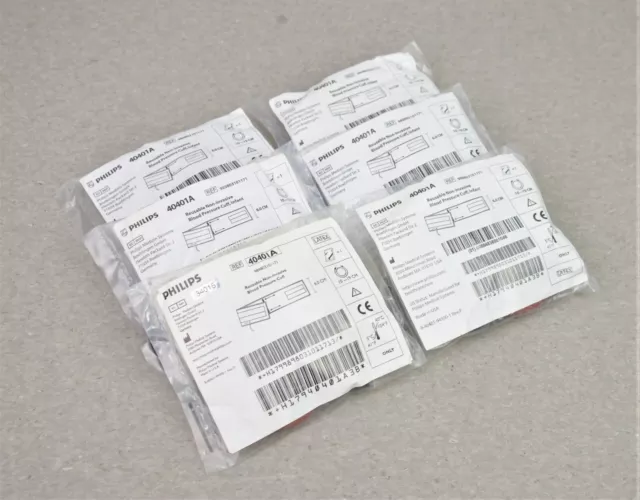 Lote de 6 manguitos de presión BP reutilizables para bebés Philips 40401A