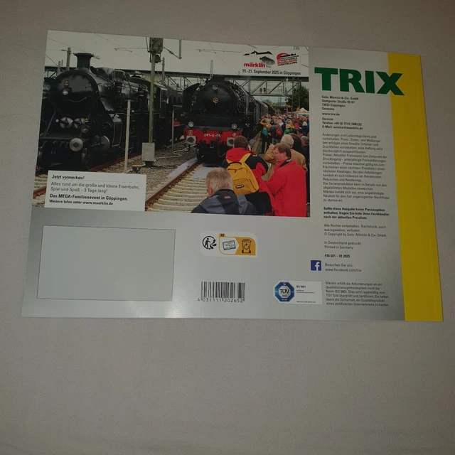 1 X TRIX HO Neuheiten Katalog 2025 NEU (Bilder) EUR 1,00 - PicClick DE