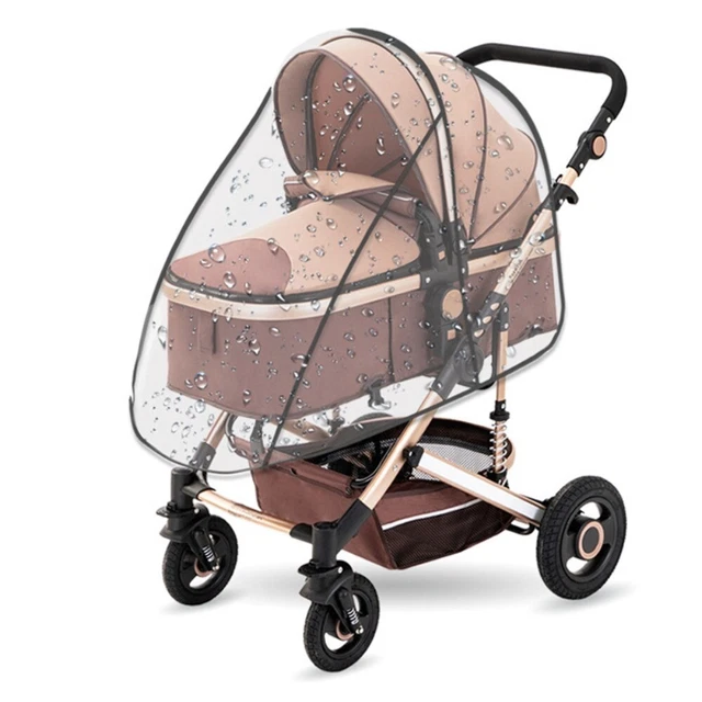 PVC/EVA Portable Waterproof Rain Cover Stroller Rain Cover Baby Car Cover