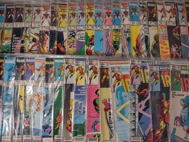THE INVINCIBLE IRON COMIC LOT! 43 COMICS! Comic #s in Description. VG Condition.
