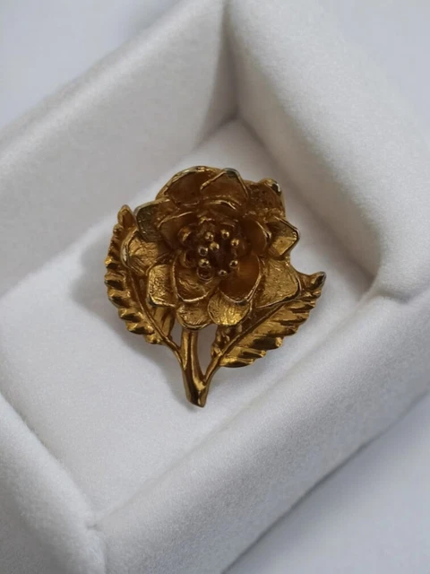Broche Ancienne Vintage Fantaisie - Bijou Rétro D'occasion - Fabriqué En France - Traces D'usure