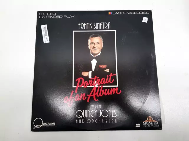 Frank Sinatra Portrait Of An Album Quincy Jones Laser Disc Laserdisc Ml 100648