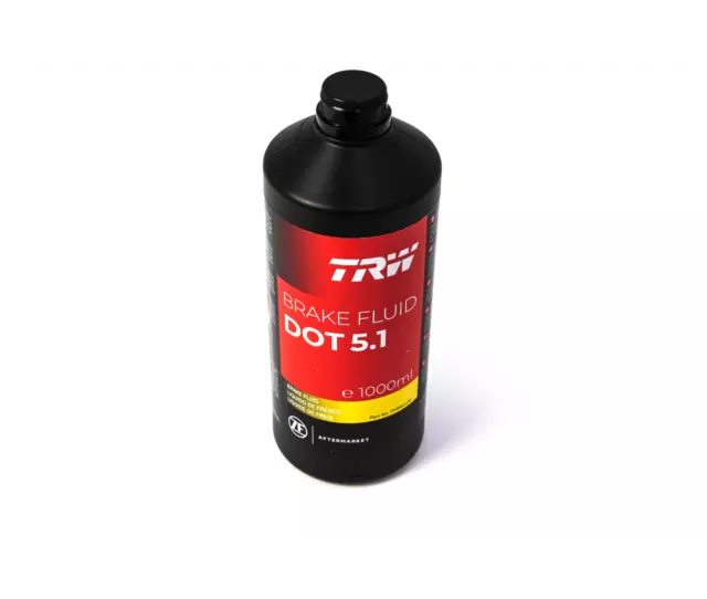 LIQUIDE DE FREIN 1 litre BRAKE FLUID DOT 5.1 TRW / PFB501CE