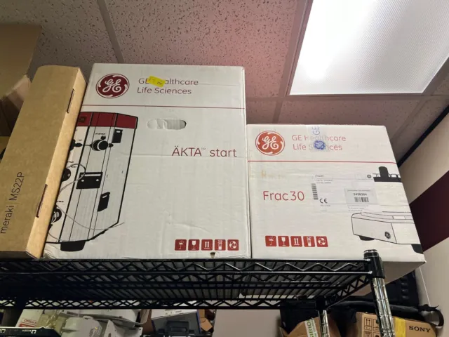 New GE AKTA Start Protein Purification System 29022094 with Frac 30 Collector
