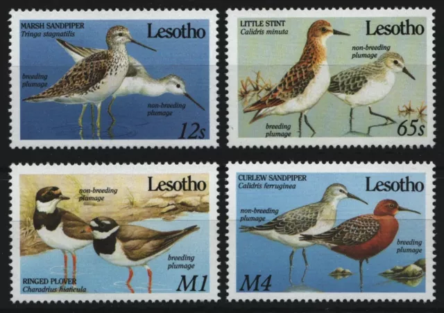 Lesotho 1989 - Mi-Nr. 787-790 ** - MNH - Vögel / Birds