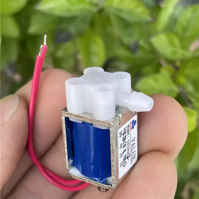 DC 5V 6V Small Mini Electric Solenoid Valve Normally Open Micro Air Flow Control