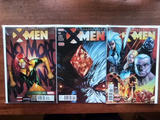 marvel's extraordinary x-men (2015) complete comic lot 1-8, Annual 1 3