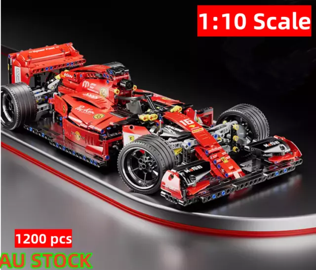 Building Blocks F1 Formula One Super Racing Car Model Bricks Kids Toy Gifts