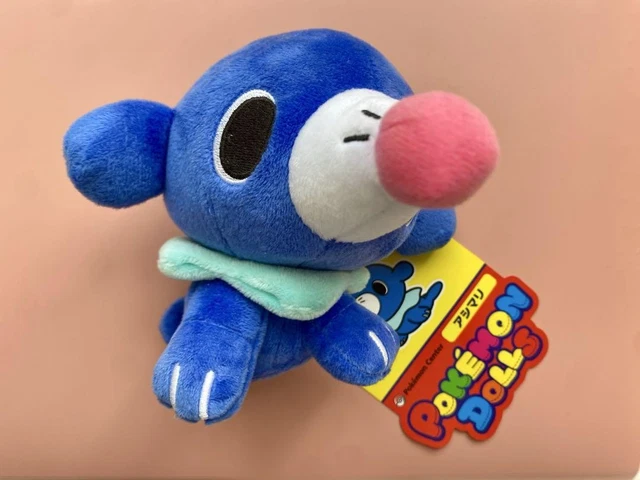 JUGUETE DE PELUCHE Pokemon Popplio Mascota 13 cm sin usar EUR 152