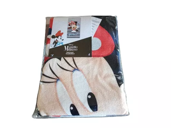 Telo Mare MINNIE Ufficiale Spiaggia Bimba Originale Disney  70x140 Sfiziosa®