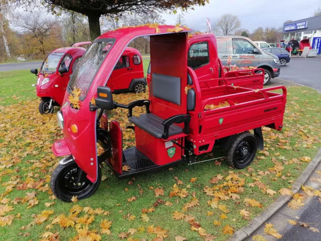Elektro Kabinenroller BIG Pritsche 3-Rad Pritschenfahrzeug Transporter Volta VT5