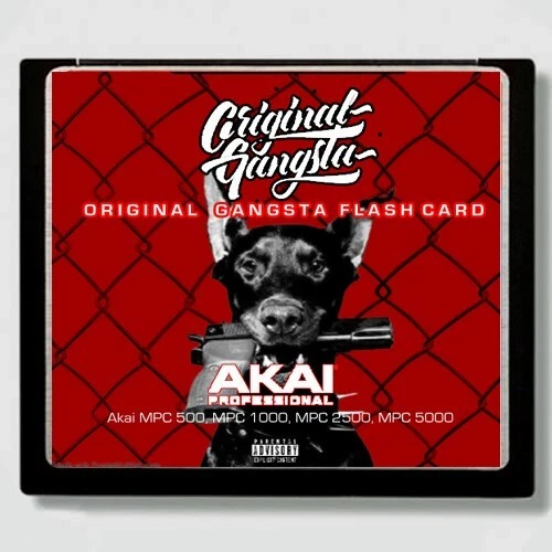 Akai MPC 1000 Compact Flash Card, MPC 500, , MPC 2500, MPC 5000, 2000 Sounds