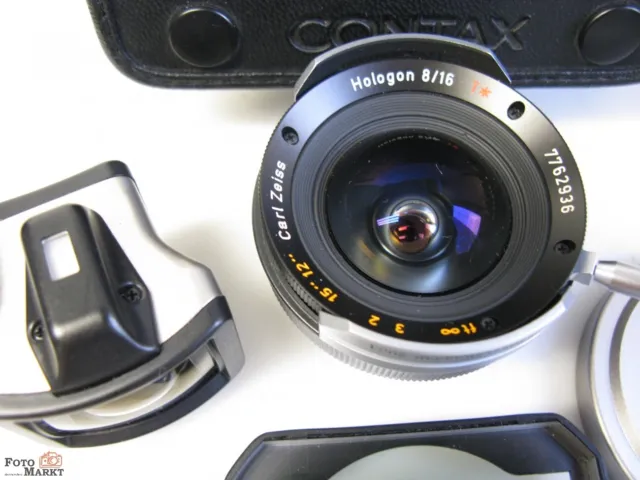 Contax G1/G2 Objektiv Carl Zeiss Hologon T 8/16 lens Ultra-Wide