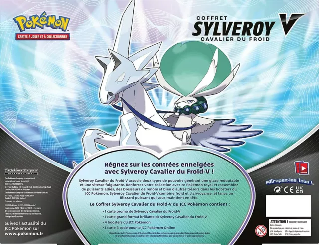Pokémon Coffret Froid-V oder Sylveroy Cavalier d'Effroi-V (French ) 3
