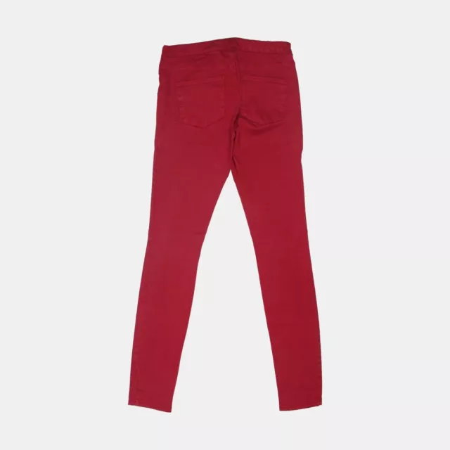 Next Maternity Trousers / Size 8 / Womens / Red / Cotton 2