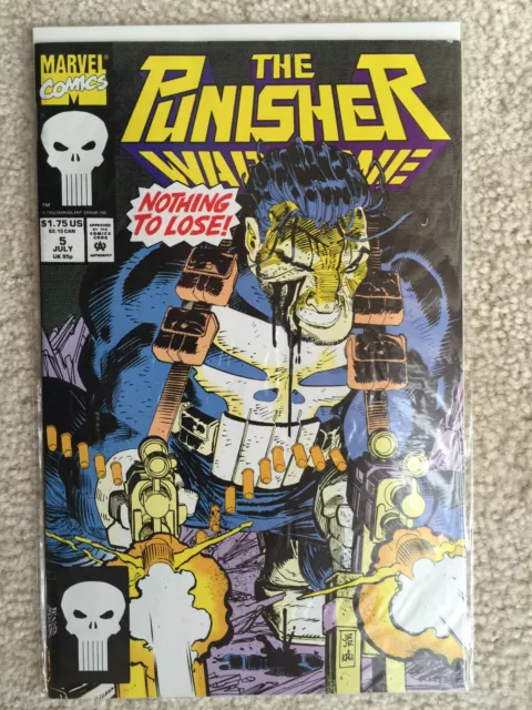 The Punisher War Zone Nothing To Lose! # 5 (Marvel July 1992) NM/MT