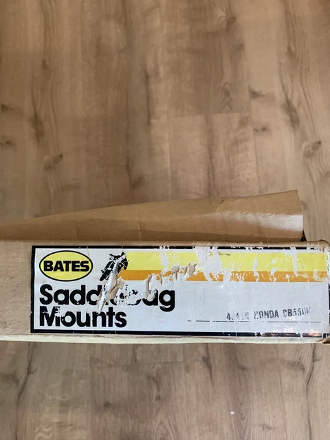 Nos Honda Cb550 Bates Luggage Saddlebag Saddle Bag Mounts - Free Shipping!!!