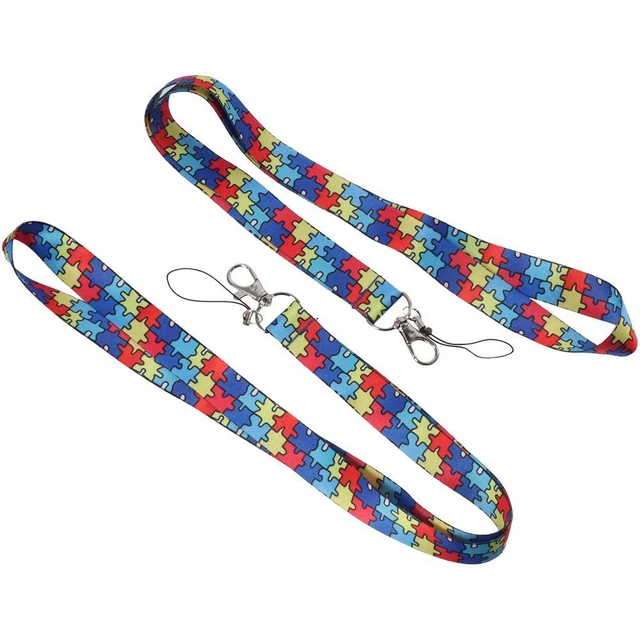 50 Laccetti Portabadge Con Gancio - Cordini Per Chiavi, Fischietti E Carte - Foto 4