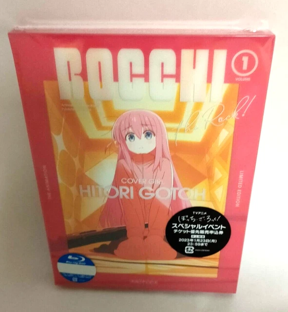 BOCCHI THE ROCK Vol.1 First Limited Edition Blu-ray with benefits