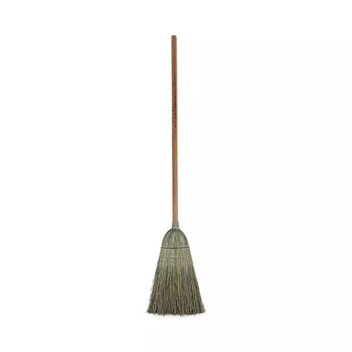 Boardwalk® Warehouse Broom, Corn Fiber Bristles, 42" Wood Handle (BWK932YEA)