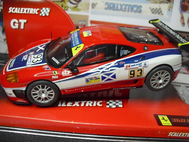 SCALEXTRIC SCX 6248 FERRARI 360 GTC 1/32 new NUEVO SLOT CAR 1/32