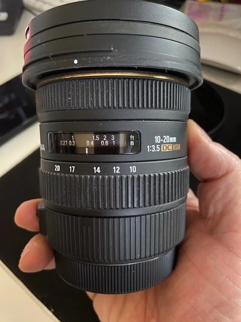 Grandangolo SIGMA 10-20mm f/3.5 DC HSM serie EX per Canon