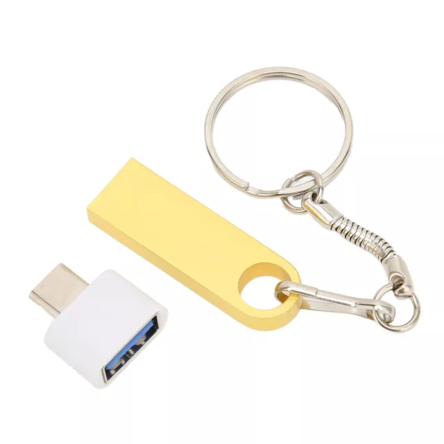 (64 Go 'or)Clé USB Clé USB 2.0 Avec Adaptateur 'interface USB C Ordinateur