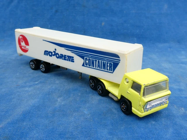 RARE TOP ! Majorette Majopub 1:100 Tracteur Mercedes Atlas Van Lines N